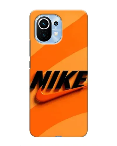 Чехол для Xiaomi Mi 11 с картинкой «Оранжевый драйв Nike» Чехол для Xiaomi Mi 11 с картинкой «Оранжевый драйв Nike»