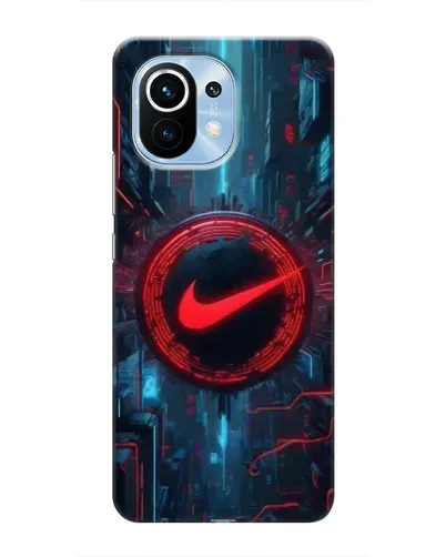Чехол для Xiaomi Mi 11 с картинкой «Техногенный стиль Nike» Чехол для Xiaomi Mi 11 с картинкой «Техногенный стиль Nike»