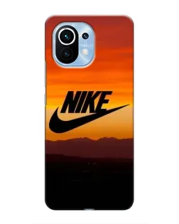 Чехол для Xiaomi Mi 11 с картинкой «Nike — вечерний горизонт»