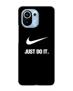 Чехол для Xiaomi Mi 11 с картинкой «Классический принт Nike»