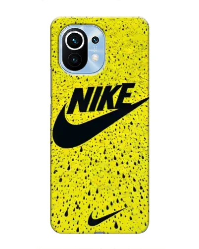 Чехол для Xiaomi Mi 11 с картинкой «Желтый текстурный Nike» Чехол для Xiaomi Mi 11 с картинкой «Желтый текстурный Nike»