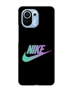 Чехол для Xiaomi Mi 11 с картинкой «Nike — городская ночь»