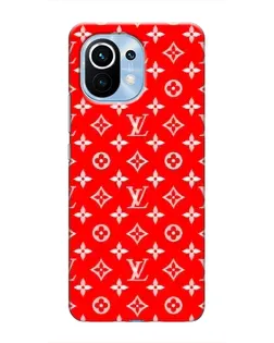 Чехол для Xiaomi Mi 11 с картинкой «Яркий паттерн LV»