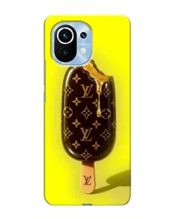 Чехол для Xiaomi Mi 11 с картинкой «Мороженое от LV»