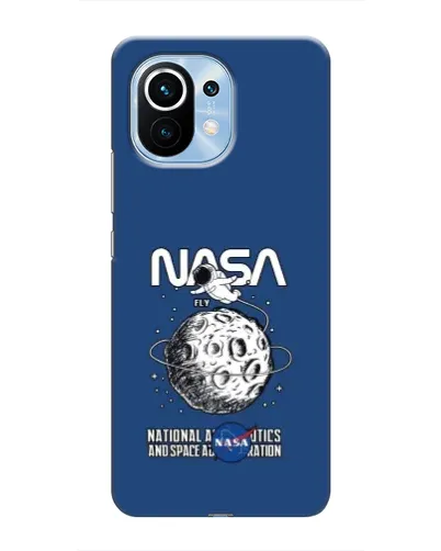 Чехол для Xiaomi Mi 11 с картинкой «NASA — лунная миссия» Чехол для Xiaomi Mi 11 с картинкой «NASA — лунная миссия»