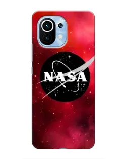 Чехол для Xiaomi Mi 11 с картинкой «NASA — красная туманность»