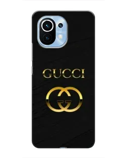 Чехол для Xiaomi Mi 11 с картинкой «Золотой логотип Gucci» Чехол для Xiaomi Mi 11 с картинкой «Золотой логотип Gucci»