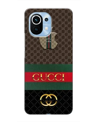Чехол для Xiaomi Mi 11 с картинкой «Gucci — брендированный десерт» Чехол для Xiaomi Mi 11 с картинкой «Gucci — брендированный десерт»