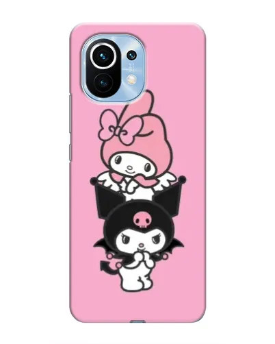 Чехол для Xiaomi Mi 11 с картинкой «My Melody и Kuromi»