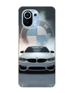 Чехол для Xiaomi Mi 11 с картинкой «BMW в белом дыму» Чехол для Xiaomi Mi 11 с картинкой «BMW в белом дыму»