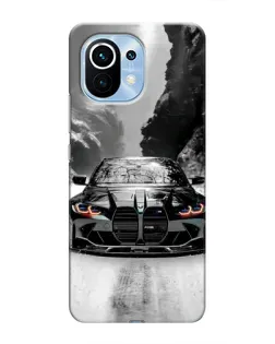 Чехол для Xiaomi Mi 11 с картинкой «BMW — акварельный дрифт» Чехол для Xiaomi Mi 11 с картинкой «BMW — акварельный дрифт»