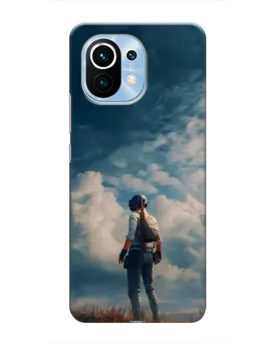 Чехол для Xiaomi Mi 11 с картинкой «Герой PUBG на скале» Чехол для Xiaomi Mi 11 с картинкой «Герой PUBG на скале»