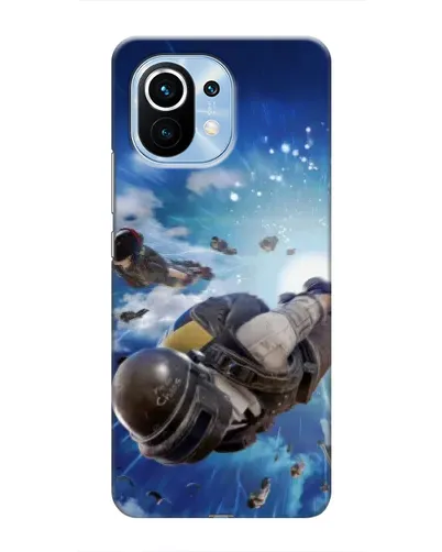 Чехол для Xiaomi Mi 11 с картинкой «Десант PUBG — прыжок» Чехол для Xiaomi Mi 11 с картинкой «Десант PUBG — прыжок»
