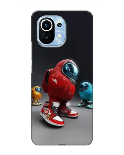 Чехол для Xiaomi Mi 11 с картинкой «Among Us — 3D стиль»