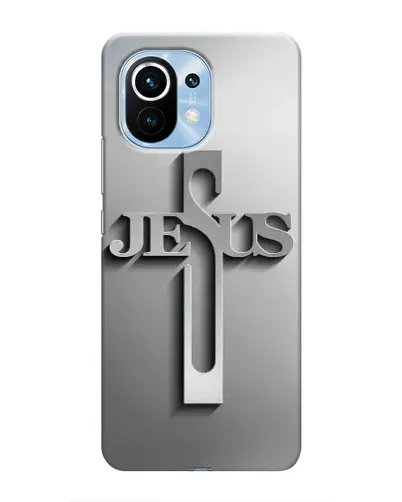 Чехол для Xiaomi Mi 11 с картинкой «Металлический крест Jesus» Чехол для Xiaomi Mi 11 с картинкой «Металлический крест Jesus»