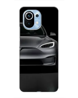 Чехол для Xiaomi Mi 11 с картинкой «Tesla Model S Look»