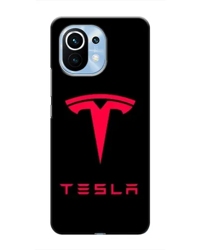 Чехол для Xiaomi Mi 11 с картинкой «Tesla Red Logo» Чехол для Xiaomi Mi 11 с картинкой «Tesla Red Logo»