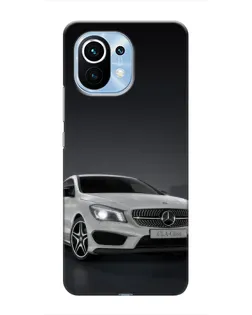 Чехол для Xiaomi Mi 11 с картинкой «Mercedes AMG GT Silver»