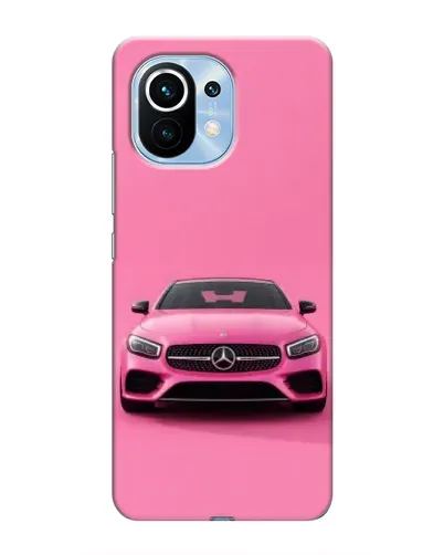 Чехол для Xiaomi Mi 11 с картинкой «Розовый Mercedes AMG» Чехол для Xiaomi Mi 11 с картинкой «Розовый Mercedes AMG»