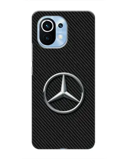 Чехол для Xiaomi Mi 11 с картинкой «Карбоновый Mercedes стиль» Чехол для Xiaomi Mi 11 с картинкой «Карбоновый Mercedes стиль»