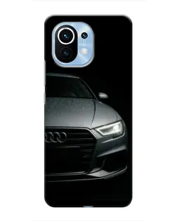 Чехол для Xiaomi Mi 11 с картинкой «Audi — детализация кузова»