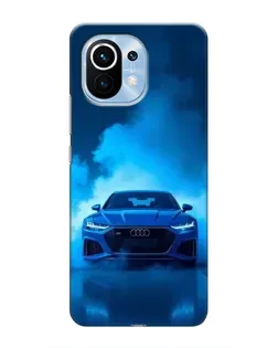 Чехол для Xiaomi Mi 11 с картинкой «Audi — голубая энергия»