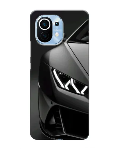 Чехол для Xiaomi Mi 11 с картинкой «Lamborghini фары детализация»
