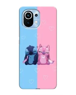 Чехол для Xiaomi Mi 11 с картинкой «Stitch и Angel Love» Чехол для Xiaomi Mi 11 с картинкой «Stitch и Angel Love»