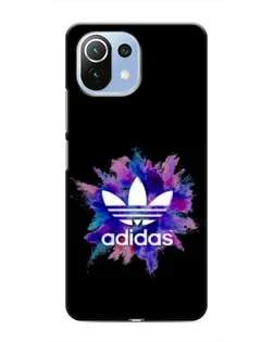 Чехол для Xiaomi Mi 11i с картинкой «Взрыв красок Adidas»