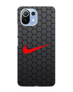 Чохол для Xiaomi Mi 11i з картинкою «Nike — карбонова сітка» Чохол для Xiaomi Mi 11i з картинкою «Nike — карбонова сітка»