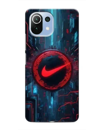 Чехол для Xiaomi Mi 11i с картинкой «Техногенный стиль Nike» Чехол для Xiaomi Mi 11i с картинкой «Техногенный стиль Nike»