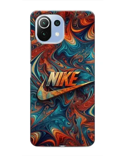 Чехол для Xiaomi Mi 11i с картинкой «Nike в абстракции» Чехол для Xiaomi Mi 11i с картинкой «Nike в абстракции»