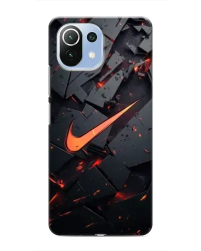 Чехол для Xiaomi Mi 11i с картинкой «Nike — эффект разломов» Чехол для Xiaomi Mi 11i с картинкой «Nike — эффект разломов»
