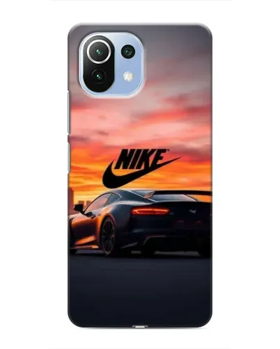 Чехол для Xiaomi Mi 11i с картинкой «Nike и суперкар» Чехол для Xiaomi Mi 11i с картинкой «Nike и суперкар»