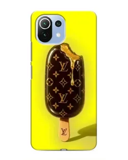 Чехол для Xiaomi Mi 11i с картинкой «Мороженое от LV»