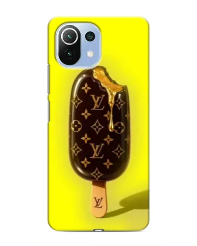 Чехол для Xiaomi Mi 11i с картинкой «Мороженое от LV»