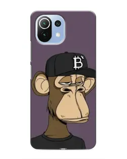 Чехол для Xiaomi Mi 11i с картинкой «Bored Ape в кепке» Чехол для Xiaomi Mi 11i с картинкой «Bored Ape в кепке»
