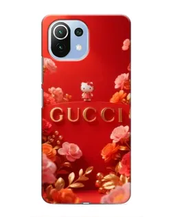 Чехол для Xiaomi Mi 11i с картинкой «Gucci — золотой сад» Чехол для Xiaomi Mi 11i с картинкой «Gucci — золотой сад»