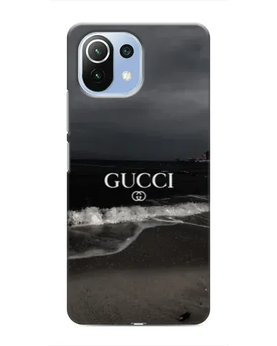 Чехол для Xiaomi Mi 11i с картинкой «Gucci — морской прибой»