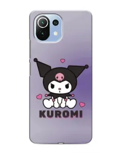 Чехол для Xiaomi Mi 11i с картинкой «Kuromi — фиолетовый арт» Чехол для Xiaomi Mi 11i с картинкой «Kuromi — фиолетовый арт»