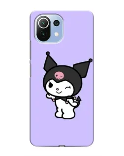 Чехол для Xiaomi Mi 11i с картинкой «Классическая Kuromi» Чехол для Xiaomi Mi 11i с картинкой «Классическая Kuromi»
