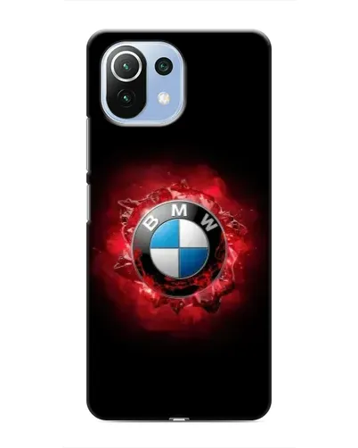 Чехол для Xiaomi Mi 11i с картинкой «Логотип BMW — вспышка» Чехол для Xiaomi Mi 11i с картинкой «Логотип BMW — вспышка»