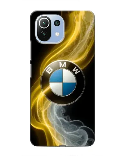 Чехол для Xiaomi Mi 11i с картинкой «Золотистый дым BMW» Чехол для Xiaomi Mi 11i с картинкой «Золотистый дым BMW»