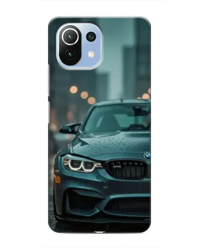 Чехол для Xiaomi Mi 11i с картинкой «BMW в огнях города» Чехол для Xiaomi Mi 11i с картинкой «BMW в огнях города»