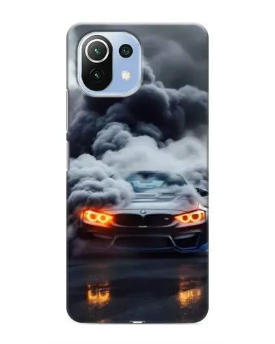 Чехол для Xiaomi Mi 11i с картинкой «BMW в дыму» Чехол для Xiaomi Mi 11i с картинкой «BMW в дыму»