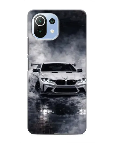 Чехол для Xiaomi Mi 11i с картинкой «BMW сквозь туман» Чехол для Xiaomi Mi 11i с картинкой «BMW сквозь туман»