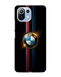 Чехол для Xiaomi Mi 11i с картинкой «BMW M-Power неон»