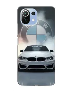 Чехол для Xiaomi Mi 11i с картинкой «BMW в белом дыму» Чехол для Xiaomi Mi 11i с картинкой «BMW в белом дыму»