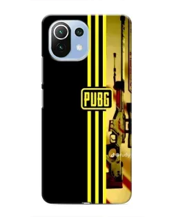 Чехол для Xiaomi Mi 11i с картинкой «PUBG — камуфляжный шлем»