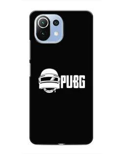 Чехол для Xiaomi Mi 11i с картинкой «PUBG — классический лого»